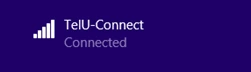 Pilih SSID TelU-Connect Pilih SSID TelU-Connect