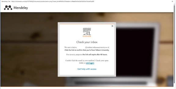 Lakukan Verifikasi Email