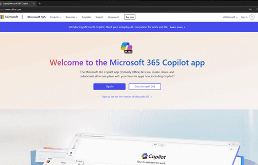 Akses Produk Microsoft 365 Lainnya