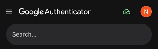 Buka aplikasi Google Authenticator