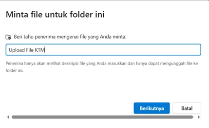 Masukkan Deskripsi File yang Diminta