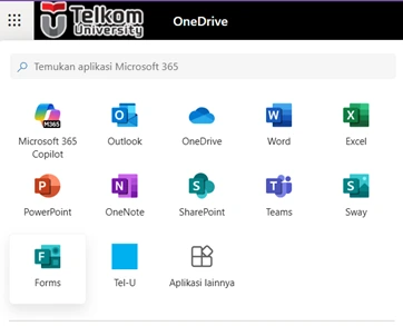 Buka Aplikasi Microsoft Forms