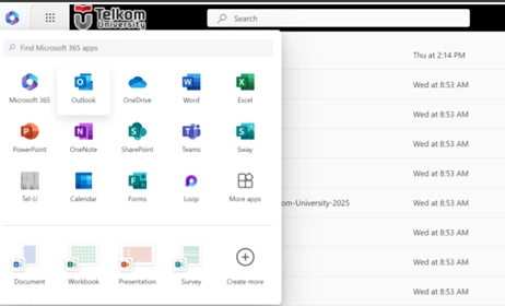 Mengakses Portal Office dan Email