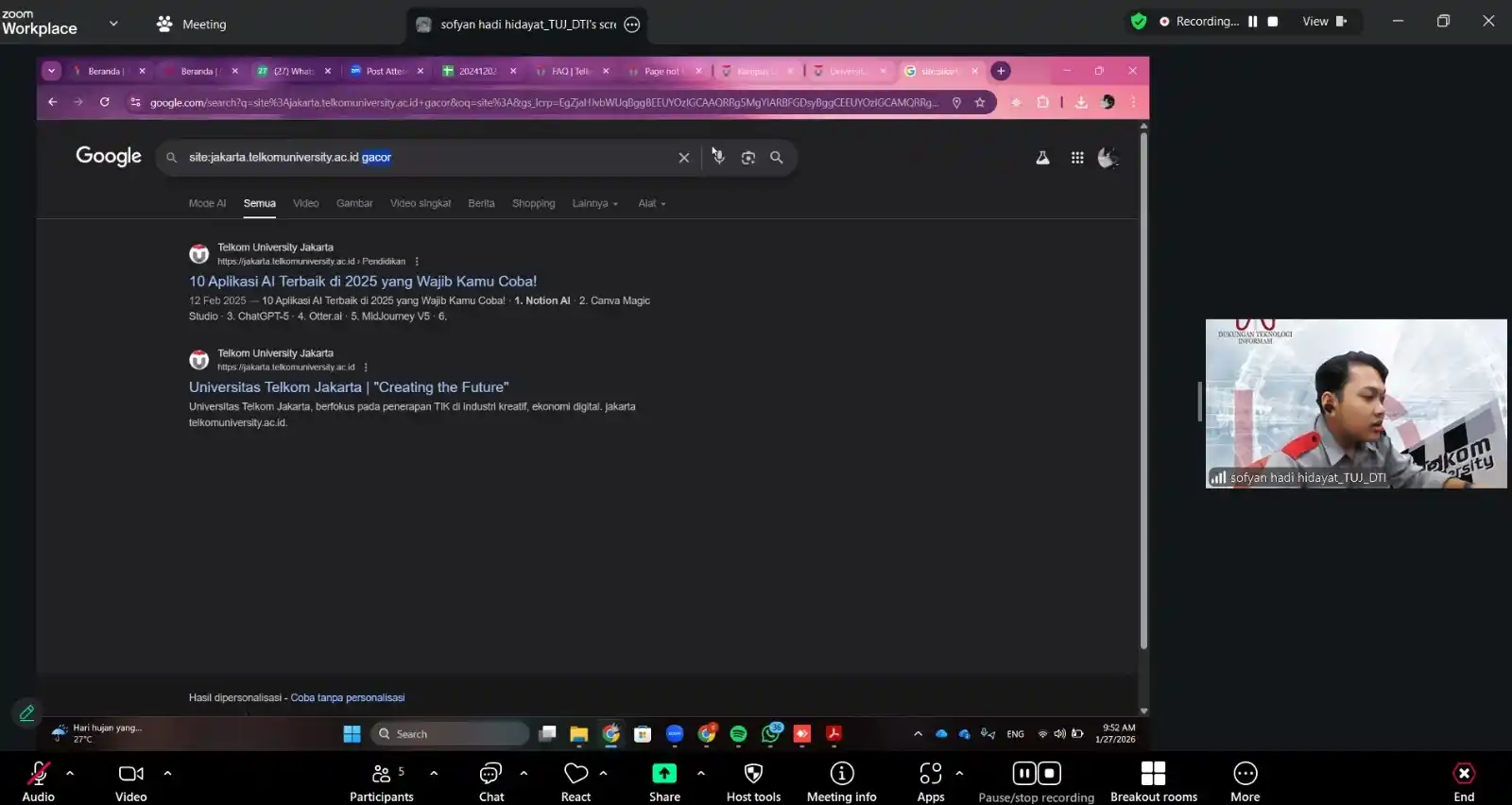 Penjelasan Google Serch Console