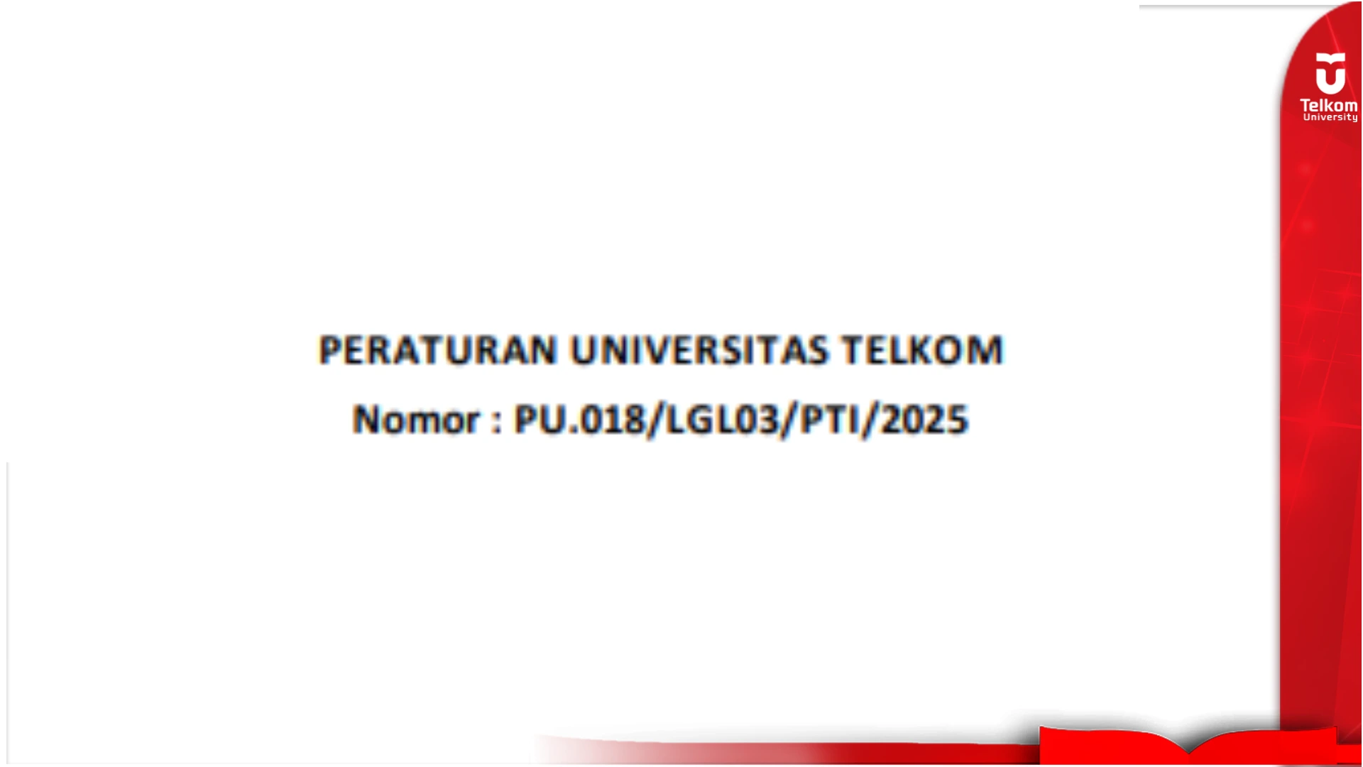 PERATURAN PENCEGAHAN KEBOCORAN DATA