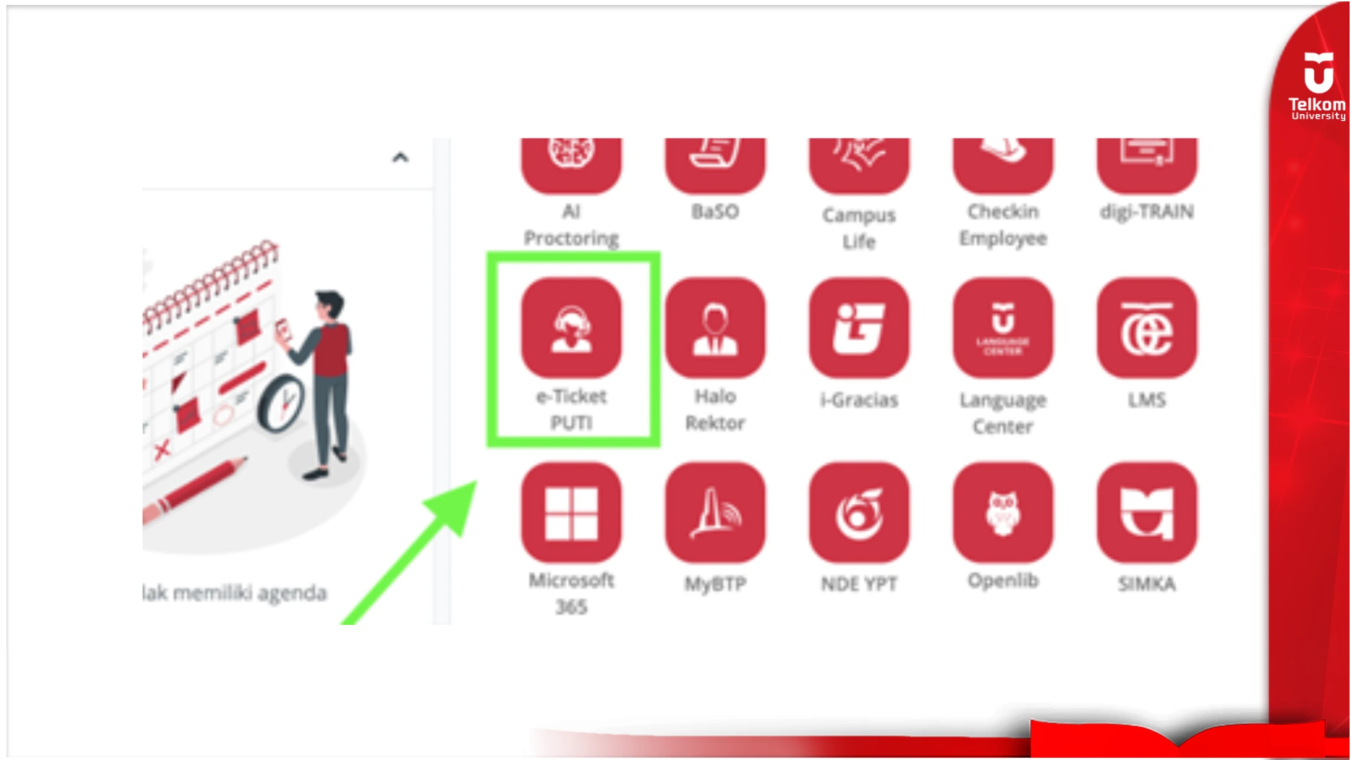 Panduan terkait layanan e-Ticket IT Service Desk PuTI