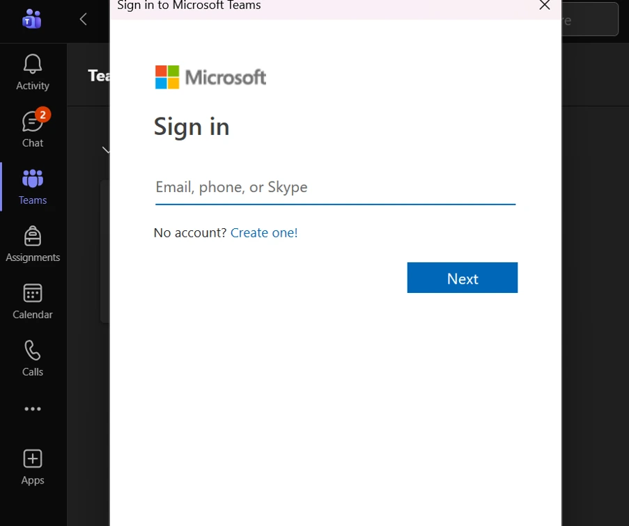 Login kembali menggunakan akun Microsoft 365 Telkom University