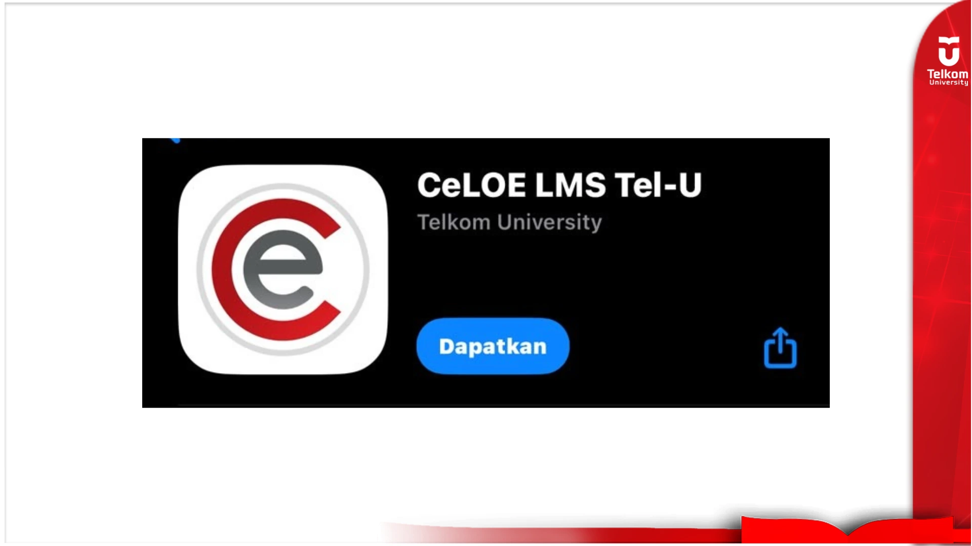 Panduan Atasi Kendala Login CeLOE LMS Mobile Telkom University